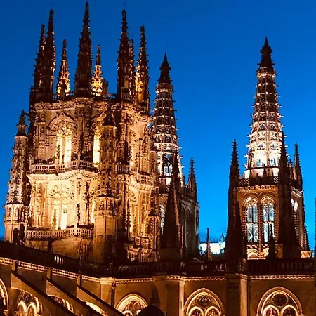 Mirada A La Catedral-apartamentos Catedral Burgos